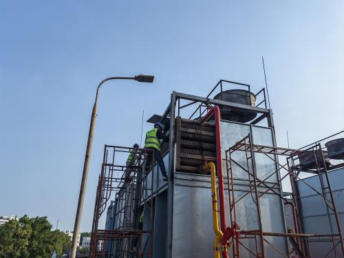 冷却塔设备噪声降噪处理方法,冷却塔噪声治理设备